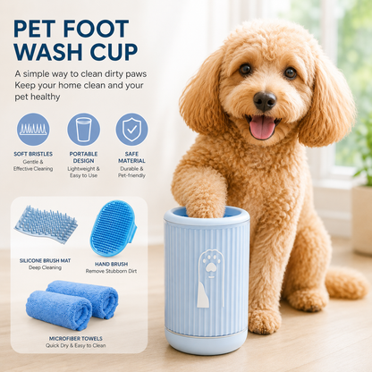 Pet Dog Foot Care Cleaning Products Silicone